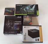 Ryzen 7 5700x RTX 4060 RAM Aorus 16gb B450 Asus AII Vero L3