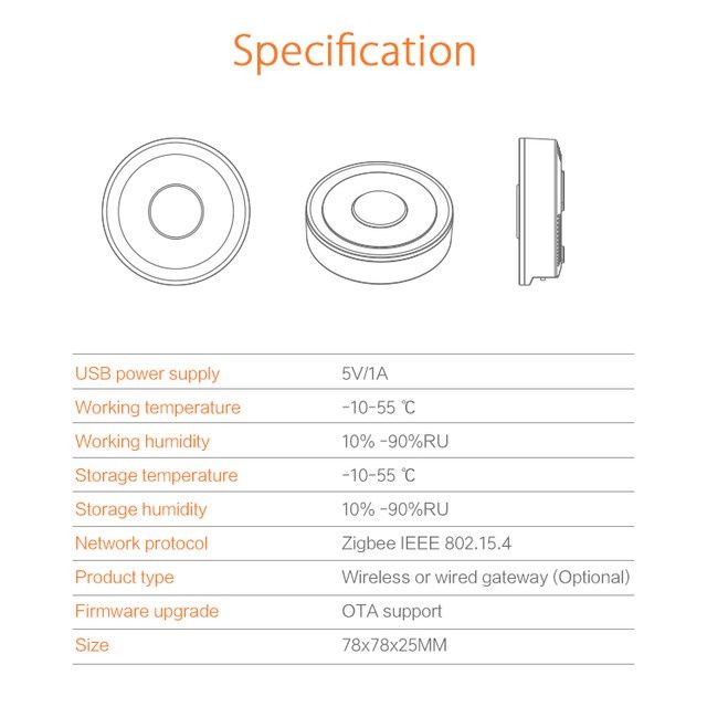 Zigbee 3.0 Apple Homekit Tuya Bramka LAN Smart life