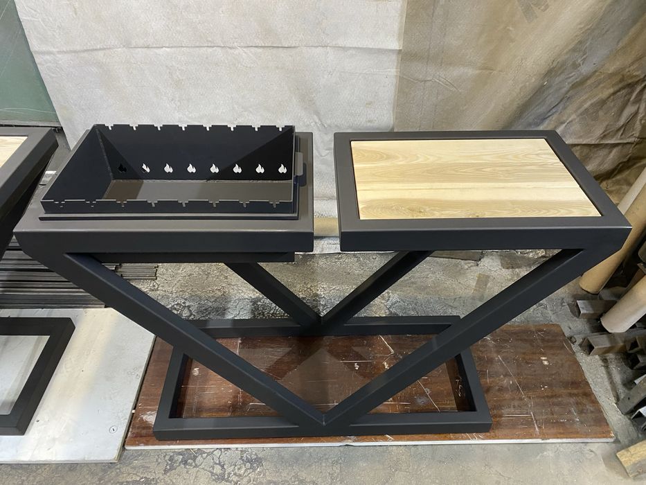 Мангал лофт стилі