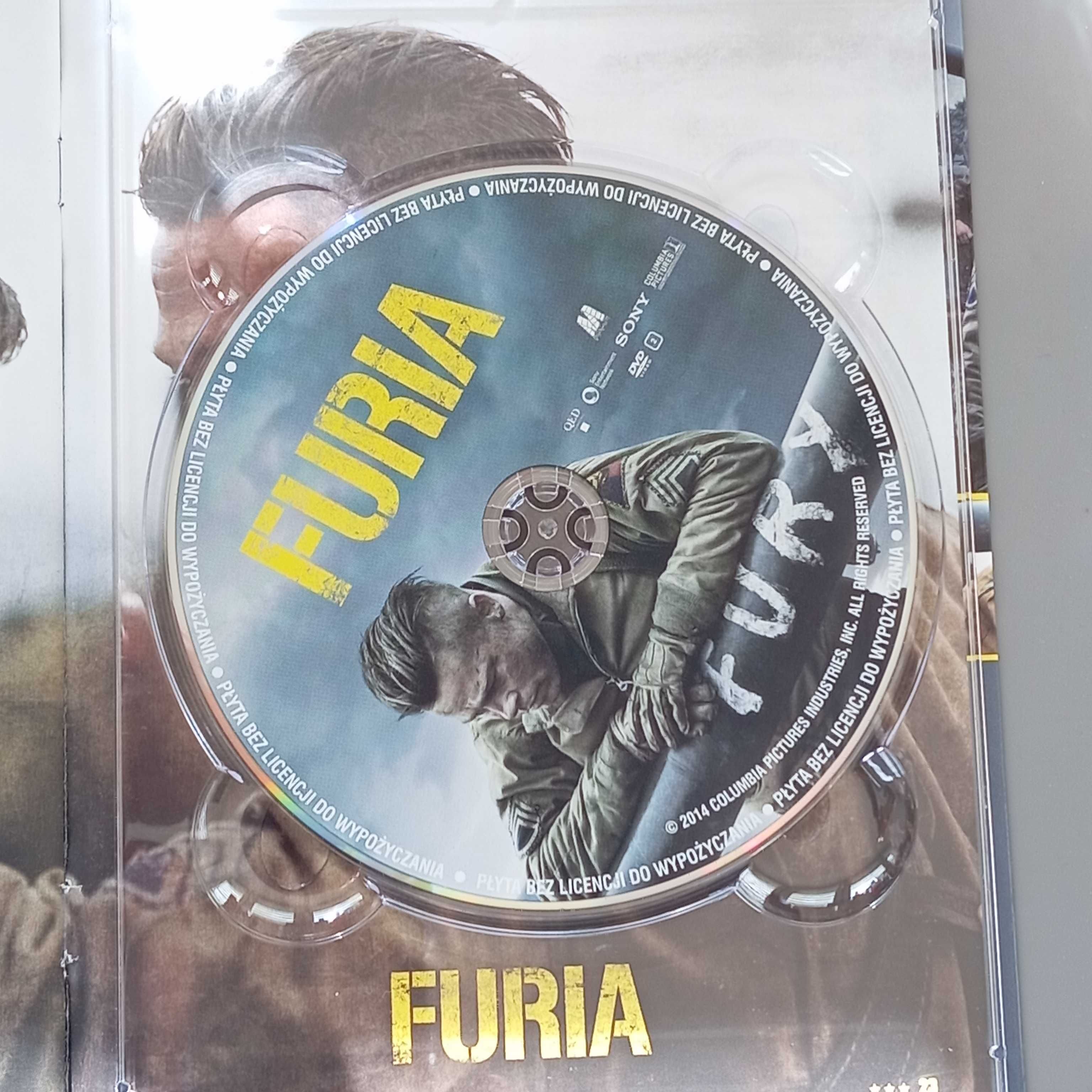 "Furia", DVD film, raz oglądany, stan bdb