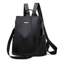 Czarny plecak torba plecako-torba HIT wodoodporny modny bagpack mama