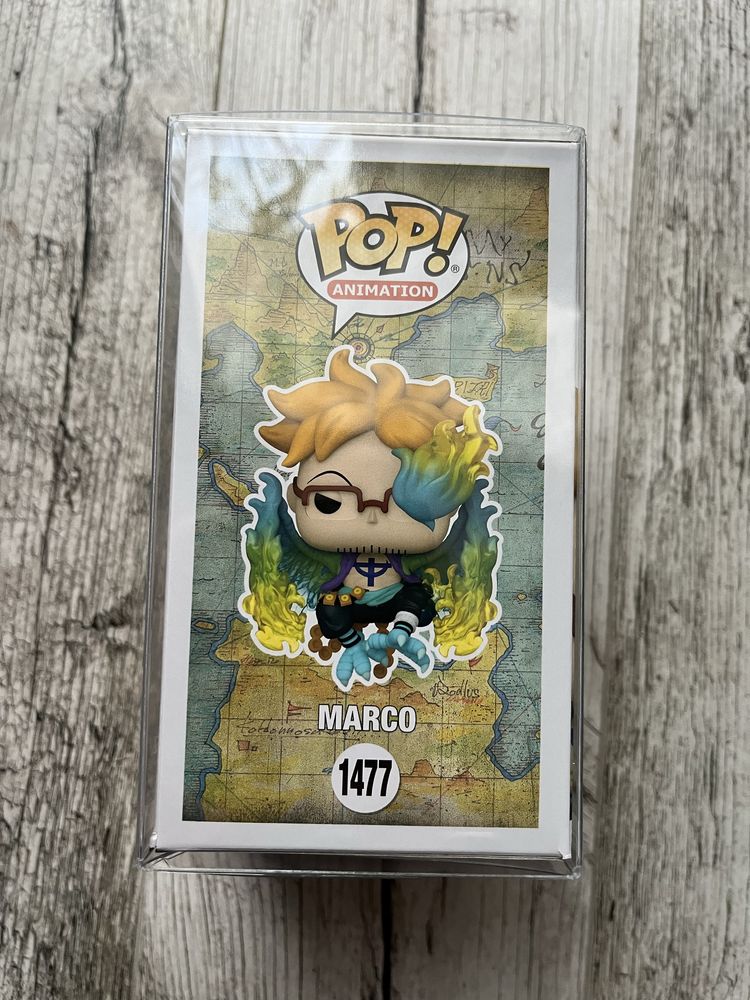 Funko Pop Marco Funko Exclusive One Piece 9.5/10 w protectorze