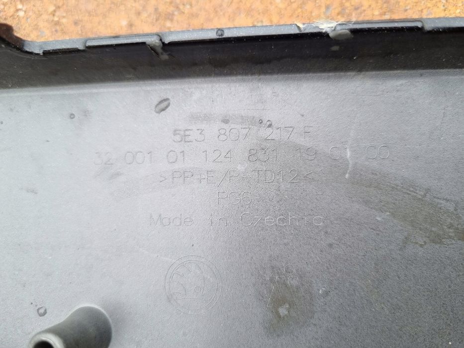 Skoda octavia 4 IV 20  Vrs rs zderzak przód + spoiler