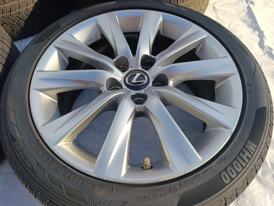 Koła felgi Aluminiowe 17 cali Lexus IS II III + Opony zimowe Oryginał