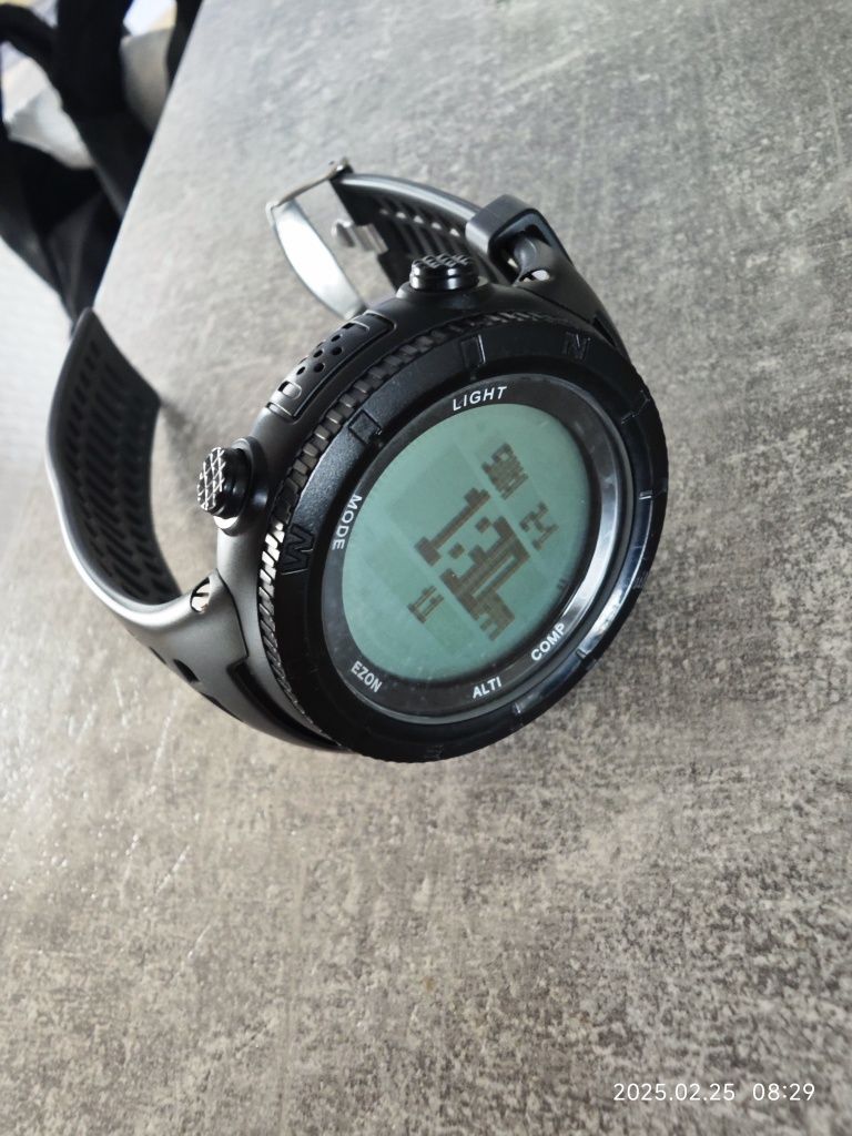 EZON H001H13 Zegarek Barometr Męski cyfrowy sportowy 50M Wodoodporny