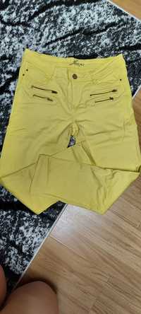 Żółte spodnie Orsay rozmiar 38