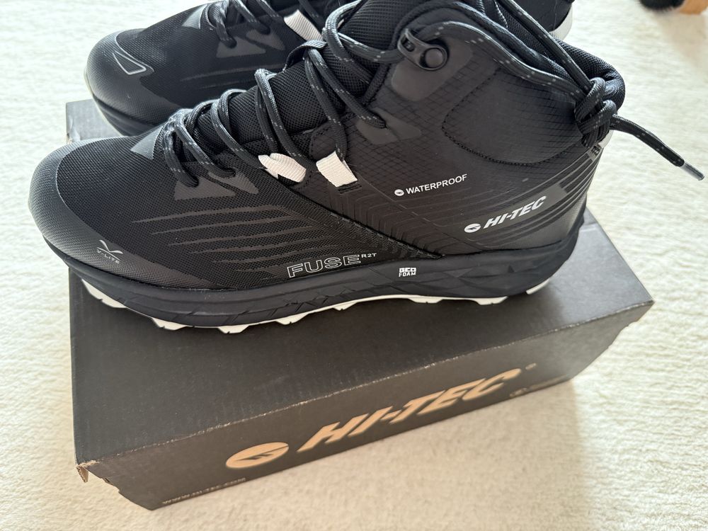Buty HI-TEC fuse trail mid wp czarne