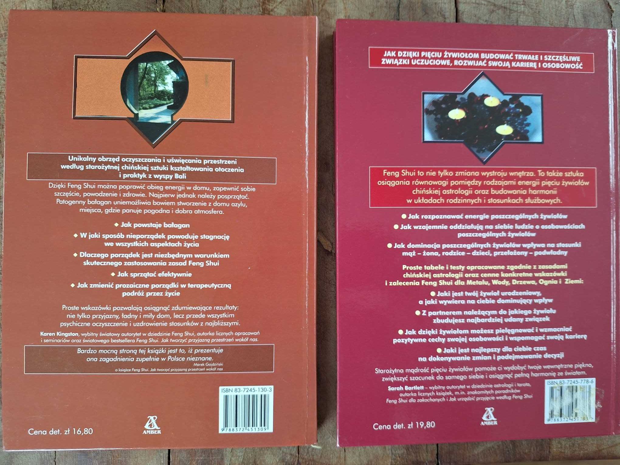 Feng Shui - zestaw dwóch książek