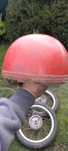 Kask orzeszek prl zabytkowy