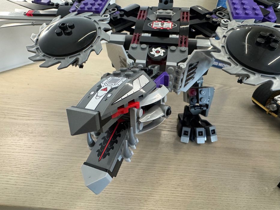 Aktualne. UNIKAT! LEGO Ninjago 70725 Smok Nindroid KOMPLET