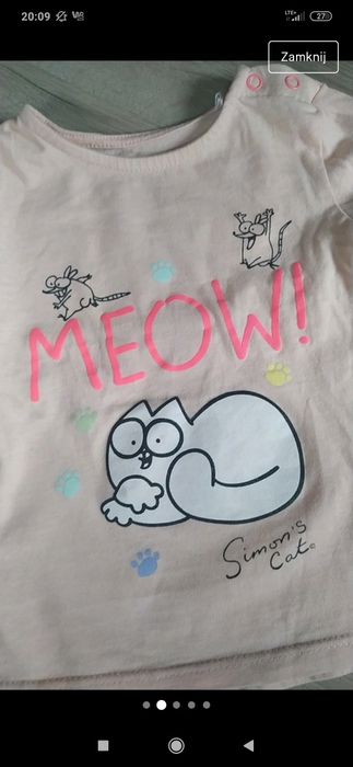 Bluzka Reserved 74 cm