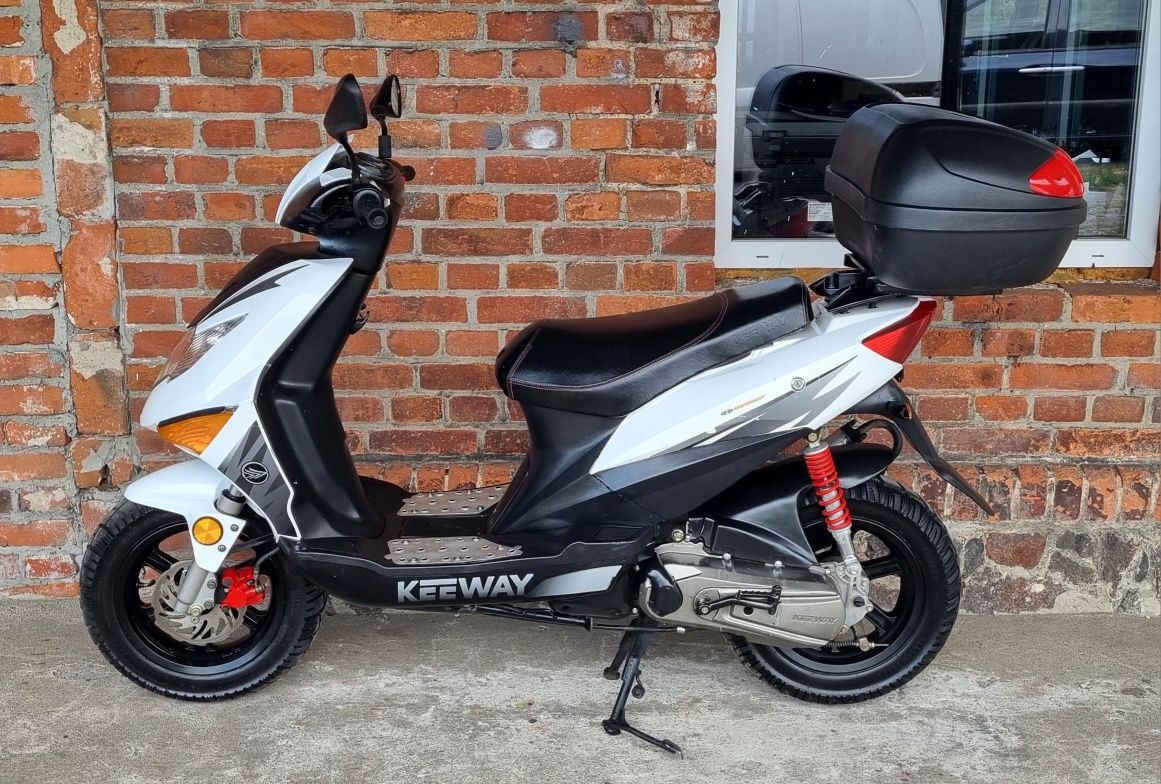 Keeway ry6,(Romet,Junak),Duży skuter!2T,6623km!Rocznik 12.2017!