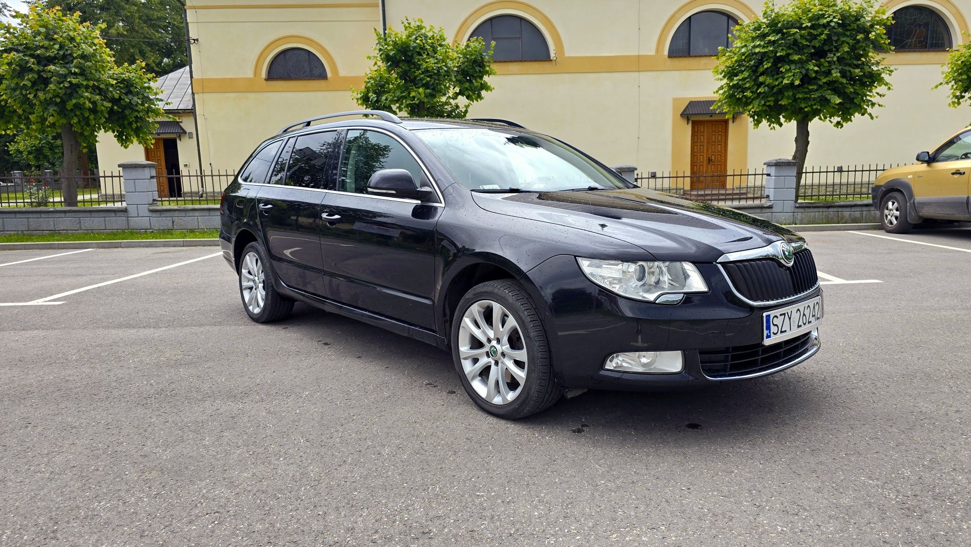 Skoda Superb  II / 2.0 TDI / DSG / Zadbana / Łopatki / Niski Przebieg