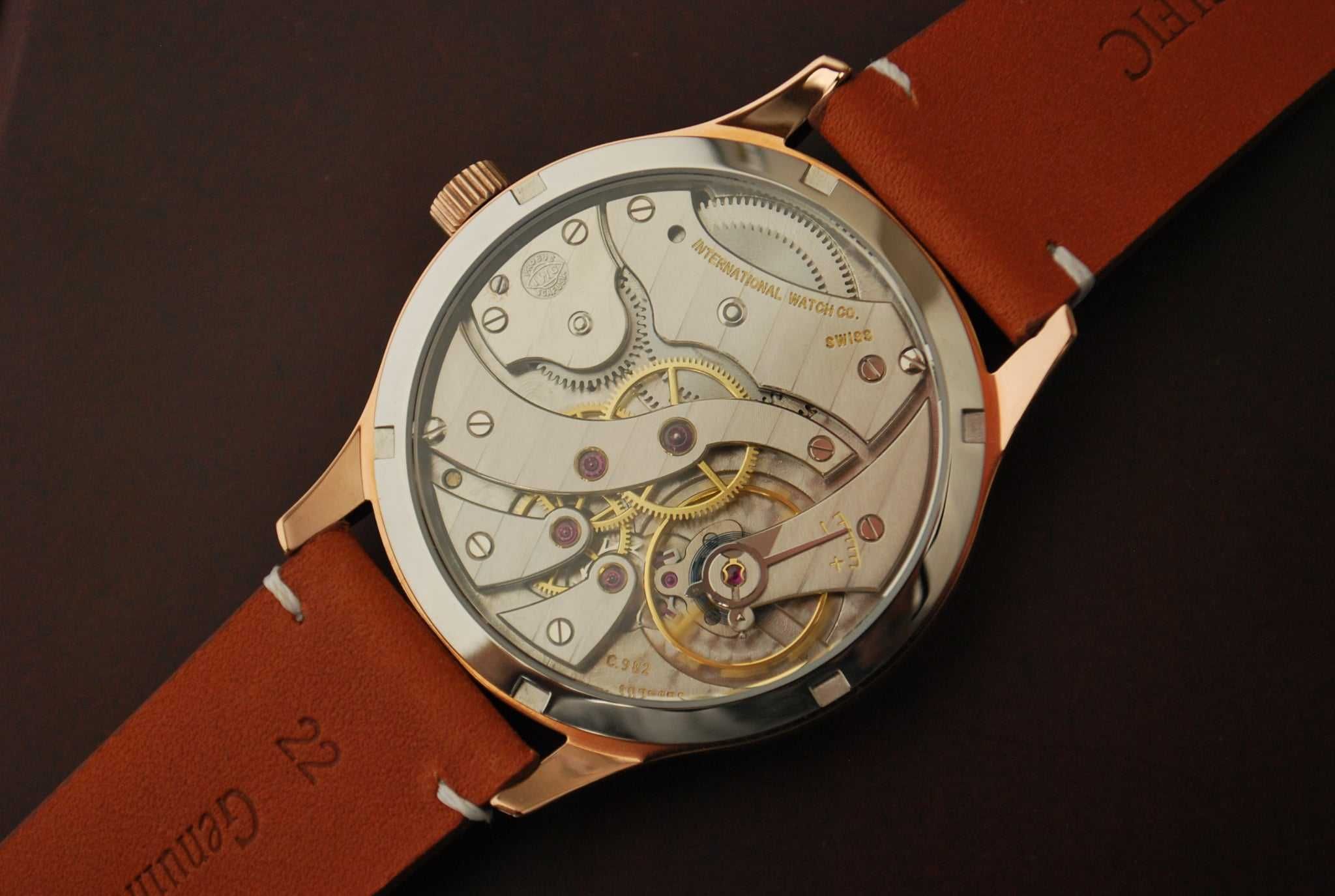 Zegarek pasówka IWC