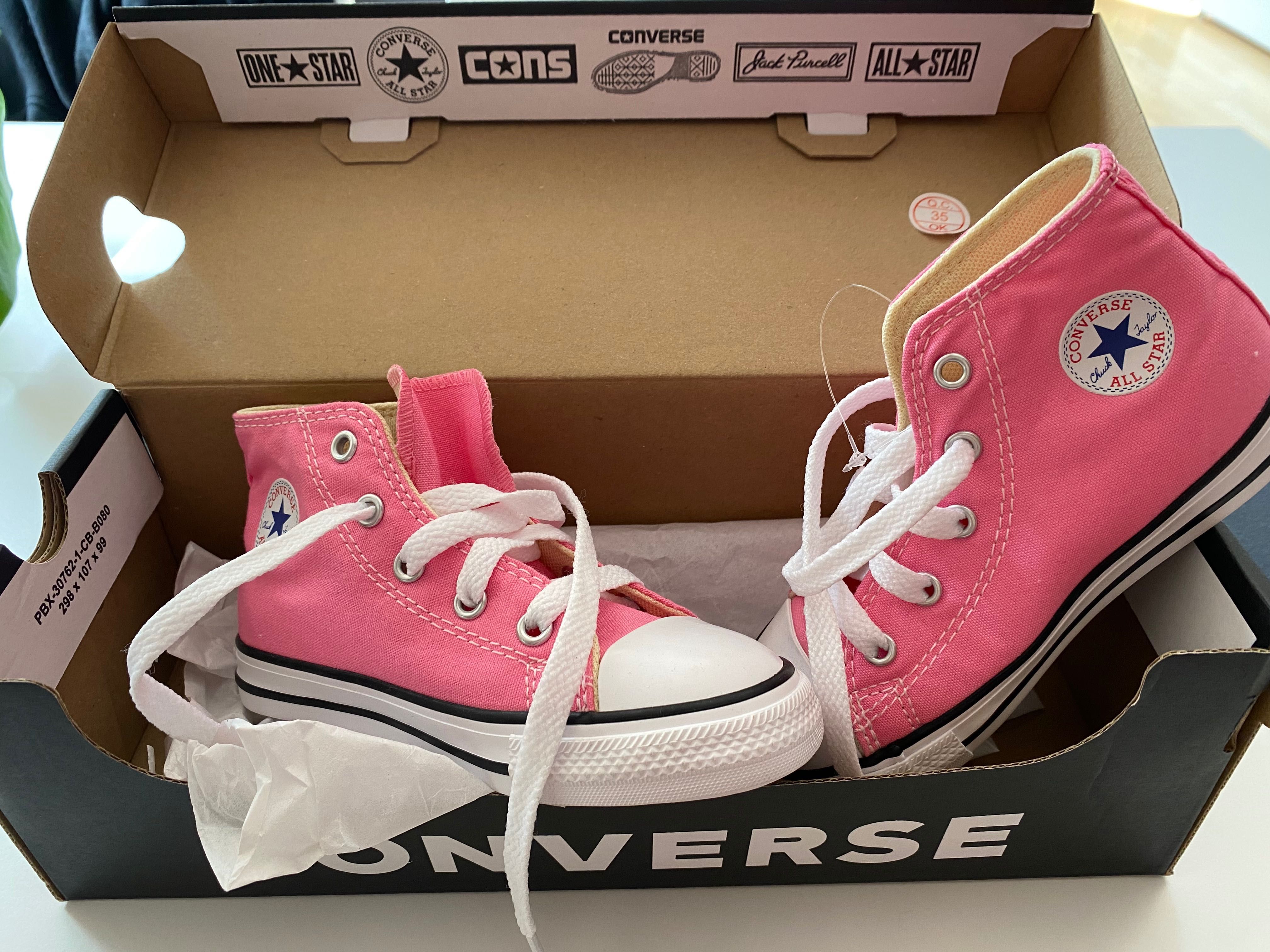 NOWE converse trampki dziewczynka rozmiar 25