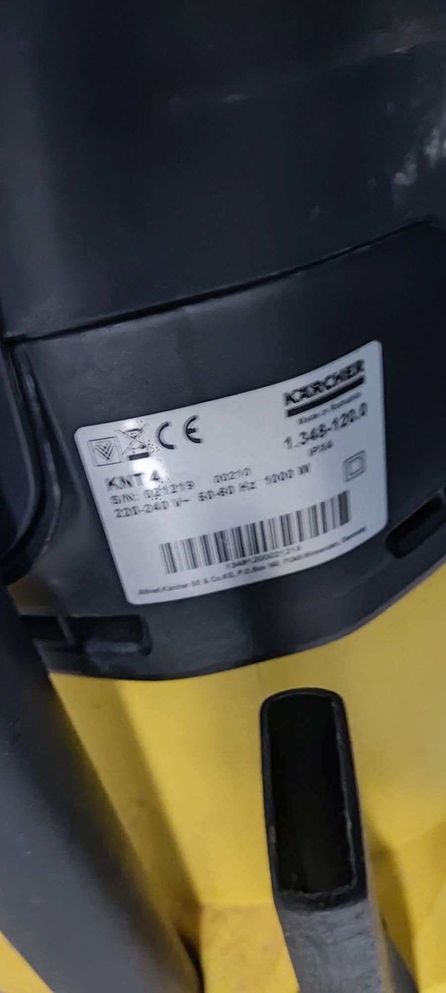 Odkurzacz karcher knt4 wd3 professional promysłowy
