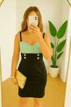 Marynarska sukienka na lato Tally Weijl XS 34