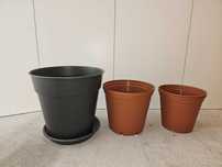 Vasos robustos para plantas