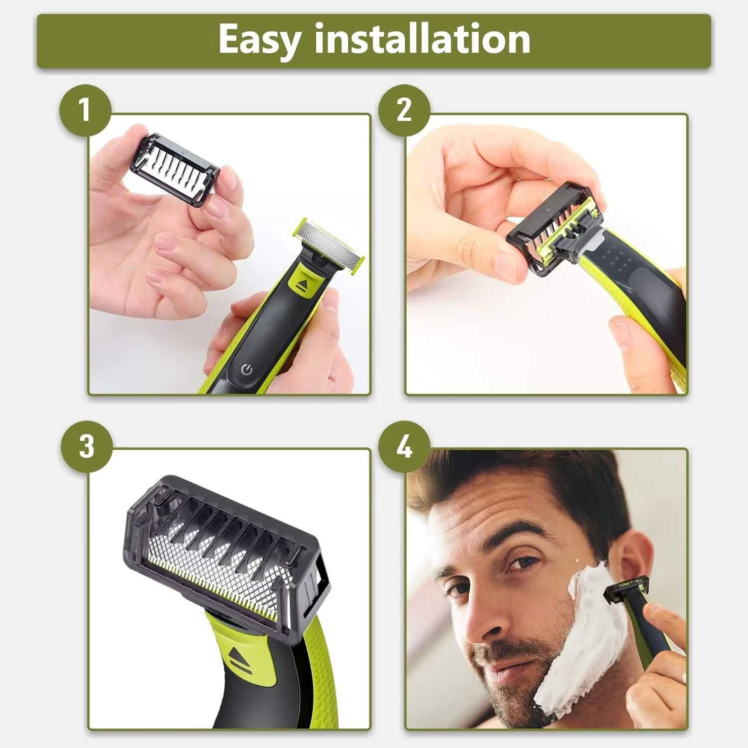 OneBlade Zestaw Nasadek QP2520 QP2530 QP2620 QP2620