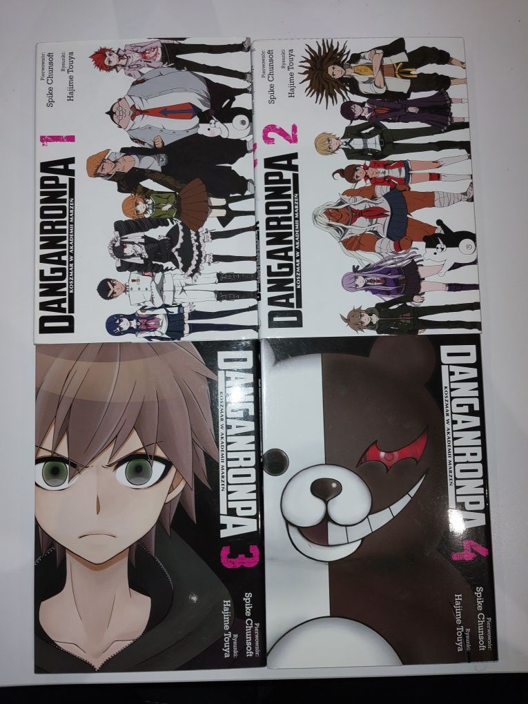 Manga Seria 4 Tomy Danganronpa Koszmar w Akademii Marzeń