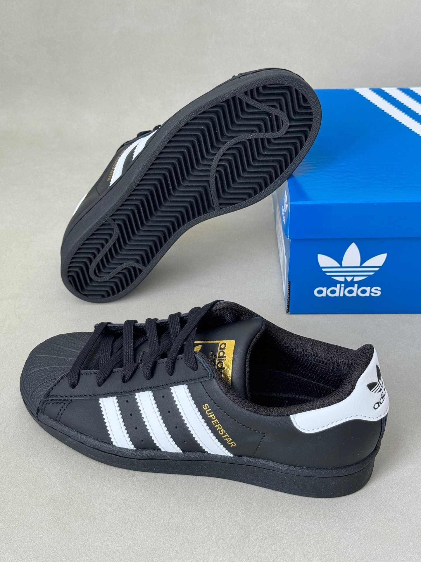Adidas/Czarne/Buty/Superstar/Unisex/Rozmiar 40