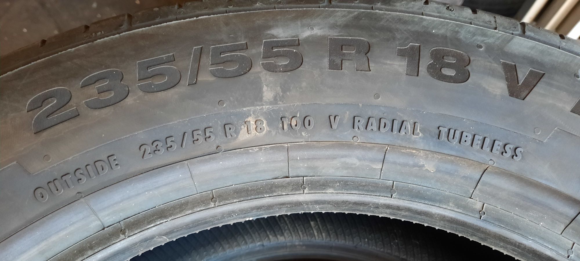 Opony letnie 2szt CONTINENTAL 235/55R18 V