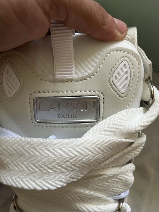 Красівки lanvin curb / кросівки ланвін карб