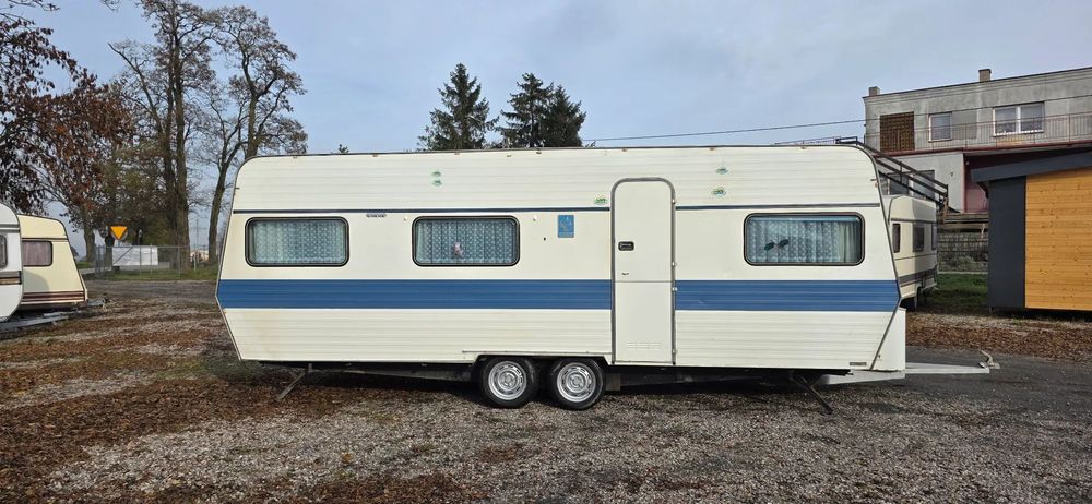 Przyczepa Kempingowa Knaus 6.3m  KEMPINGOWE CAŁY ROK