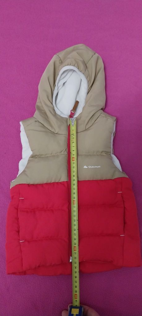 Bezrękawnik ocieplany Quechua 77-83 cm