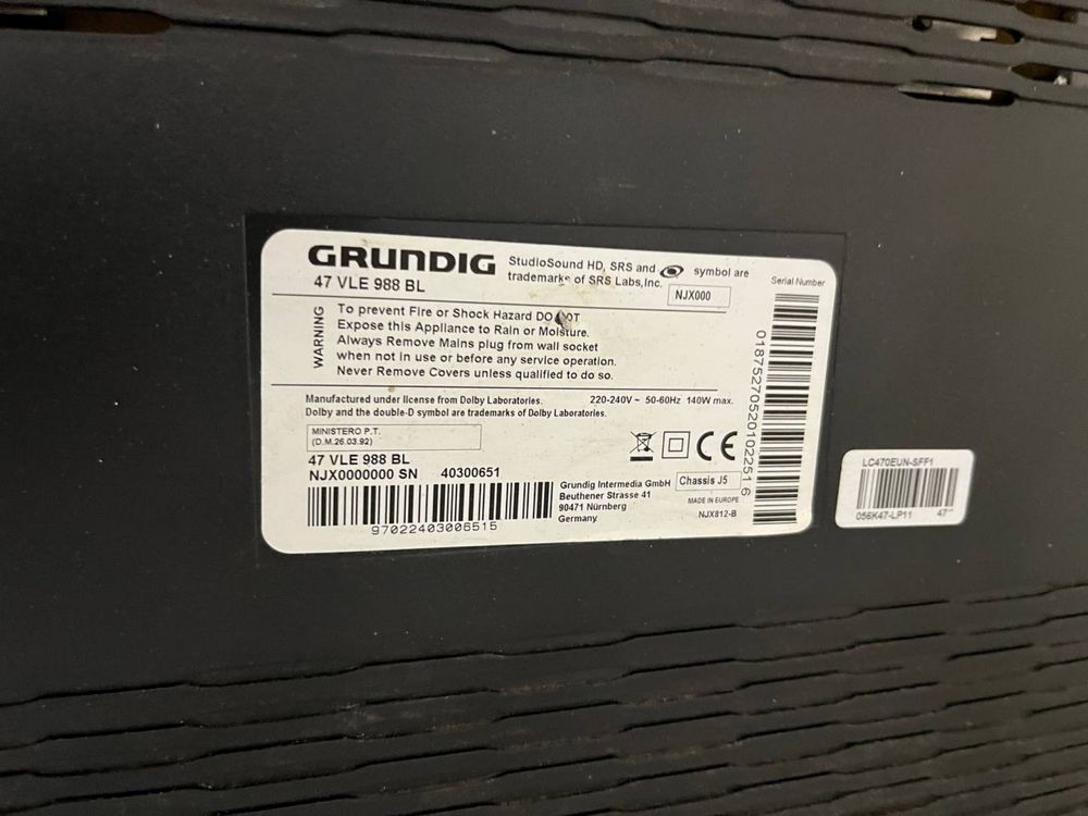 Телевізор Grundig 47дюйм.привезений з ЄС