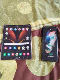 Samsung Galaxy fold 2 i fold 3 ,dwa telefony! Oba działają.