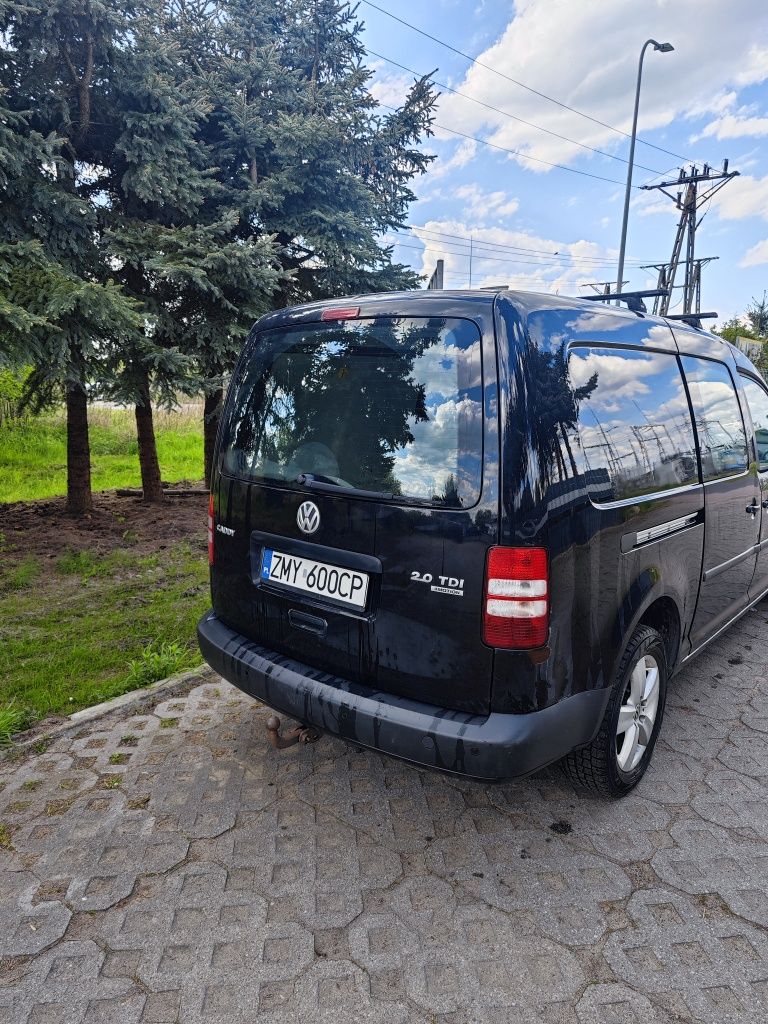 VW Caddy Life Long 2014R 2.0 TDI 140KM DSG 4 Motion