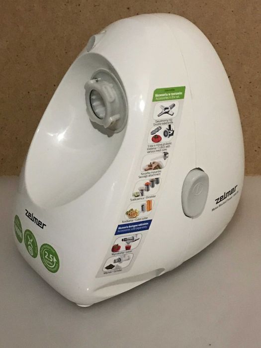 Мясорубка Zelmer ZMM4048W (887.89) 650/1900W, made in Poland, Original
