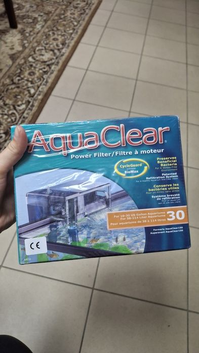 AquaClear 30 — новий фільтр для акваріума (38–114 л)