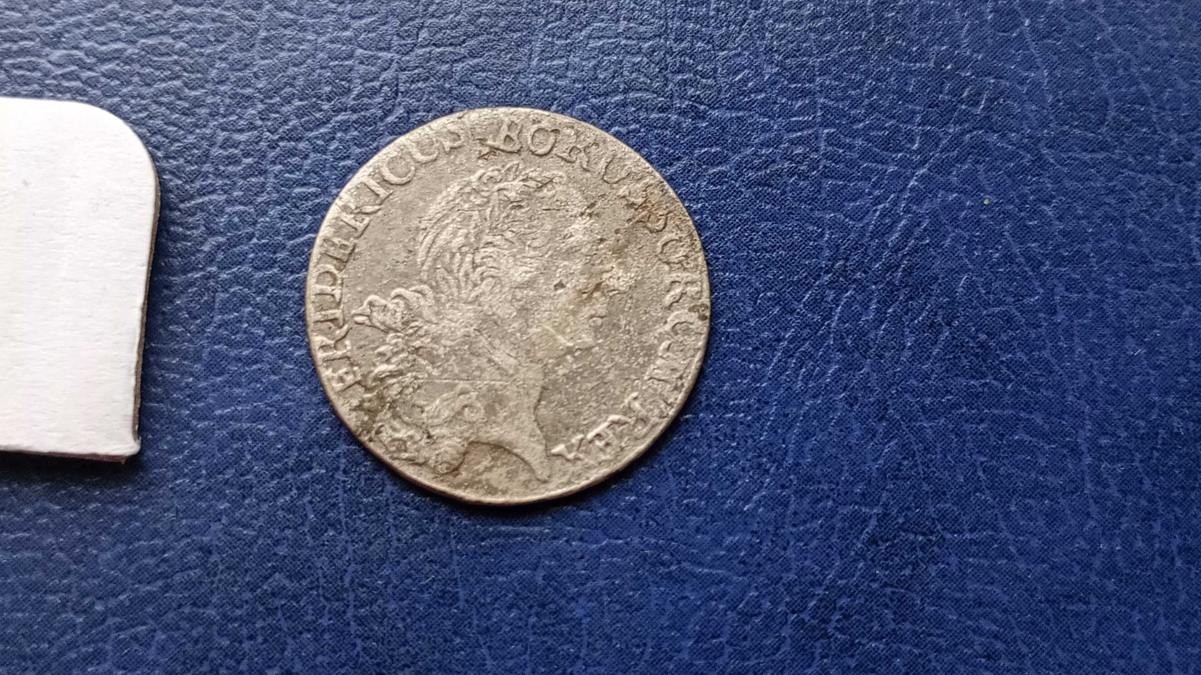 Stare monety 1/12 talara 1766 NIemcy srebro