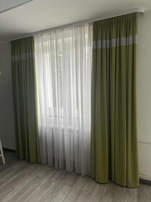 Zielone zasłony