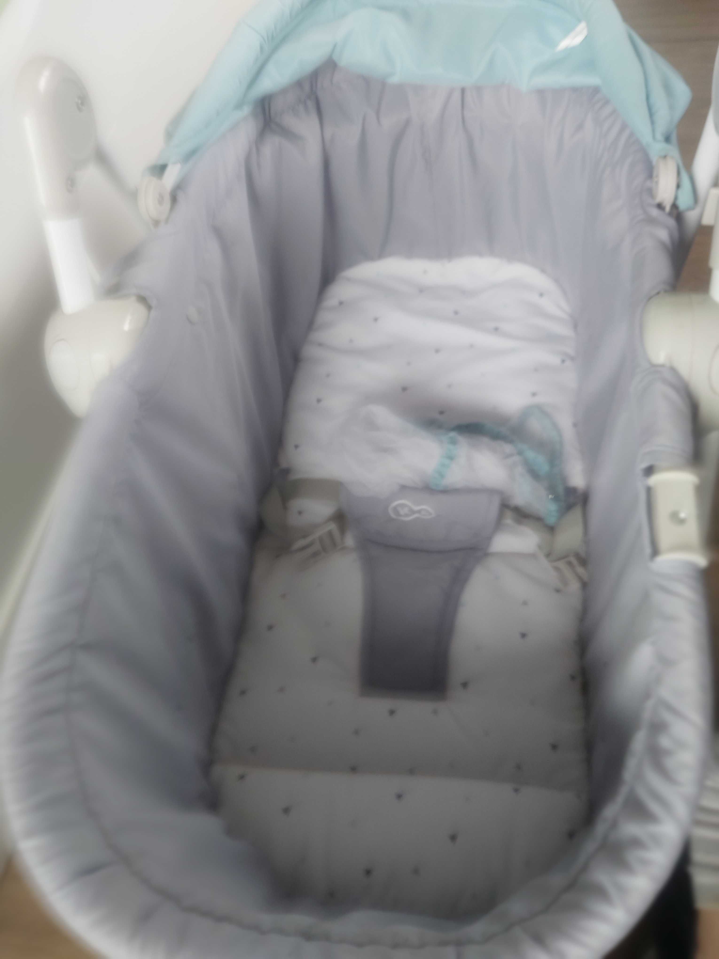 Leżaczek kinderkraft UNIMO 5w1 niebieski