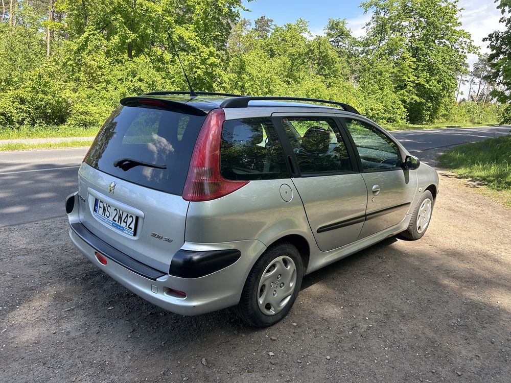 Peugeot 206 sw 1.4 benzyna 2005 sprawna klimatyzacja