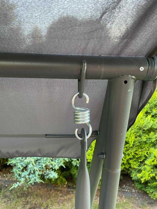 Huśtawka ogrodowa rozkładana leżak 2w1 4 - osobowa NOWA DUŻA Solidna