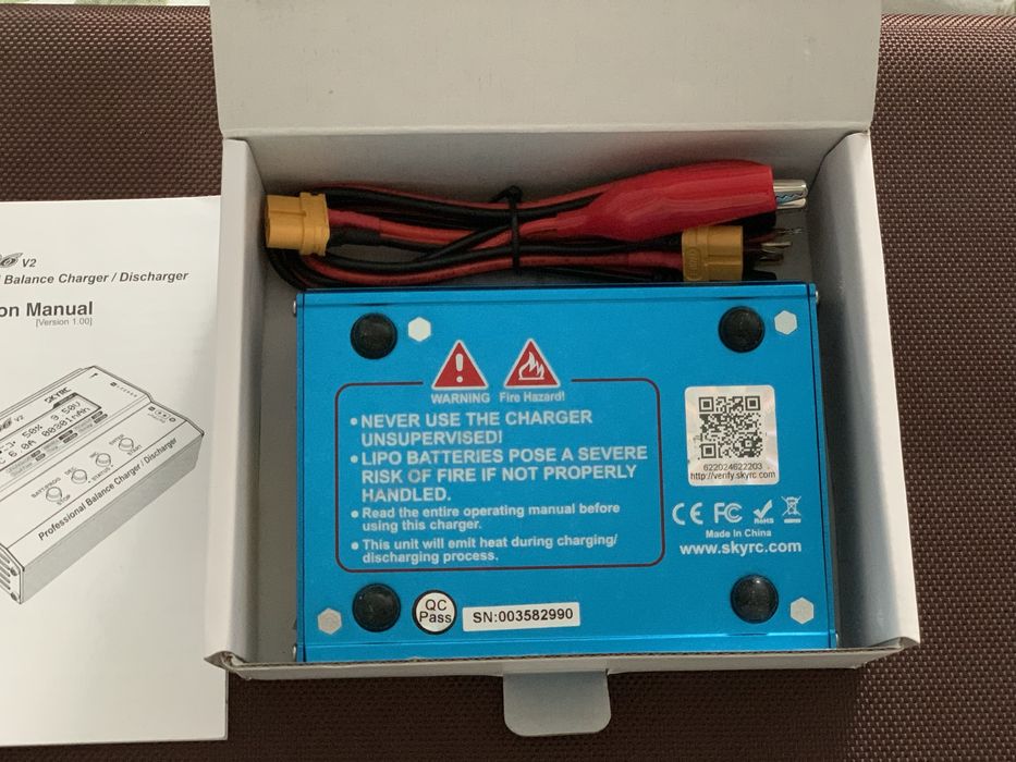 Универсальное зарядное устройство SkyRC Imax B6 V2. Оригинал.