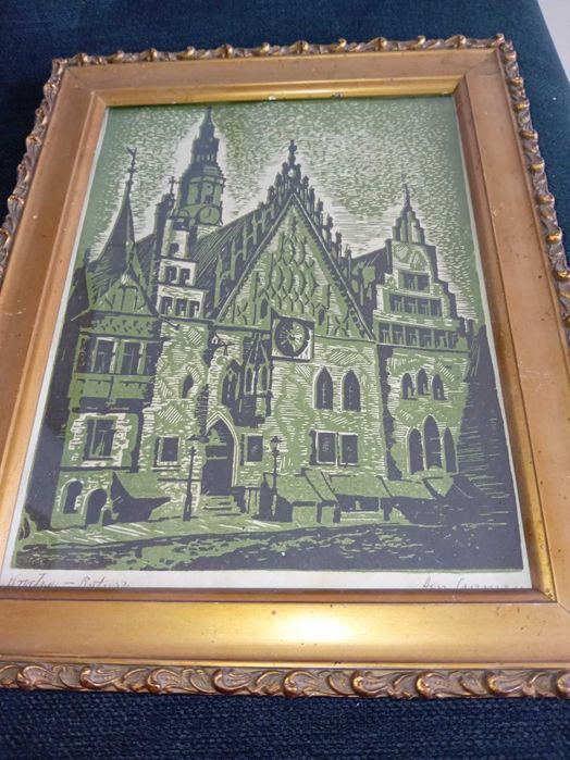 Wroclaw oryginalna grafika