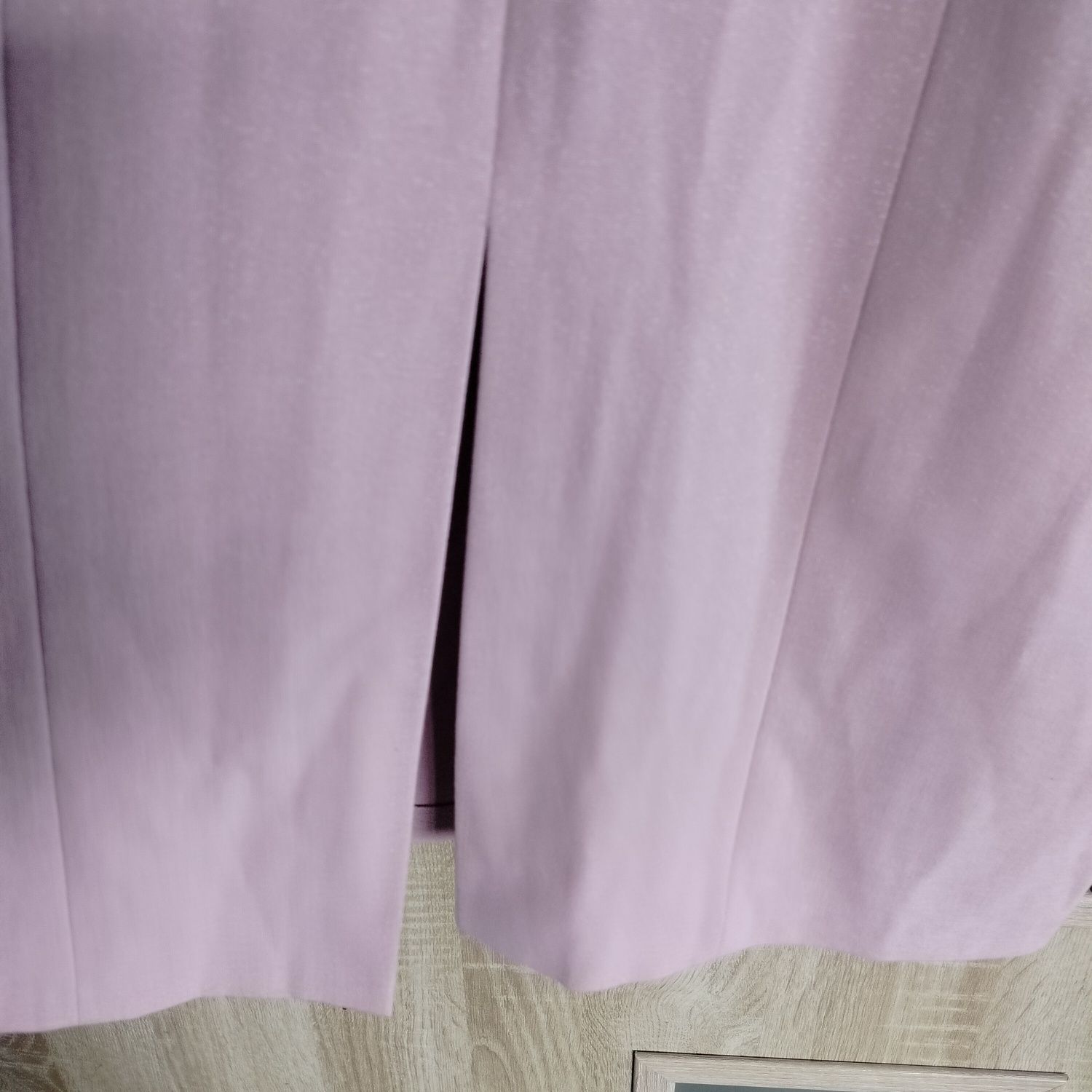Sukienka damska elegancka krótki rękaw róż 46 48