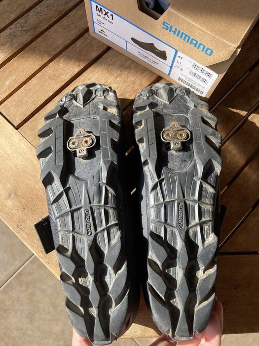 Sapatos de BTT Shimano 44 com pedais
