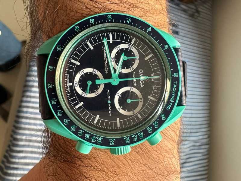 Omega x Swatch Polar Lights SO33L103 Edycja Specjalna Sklep