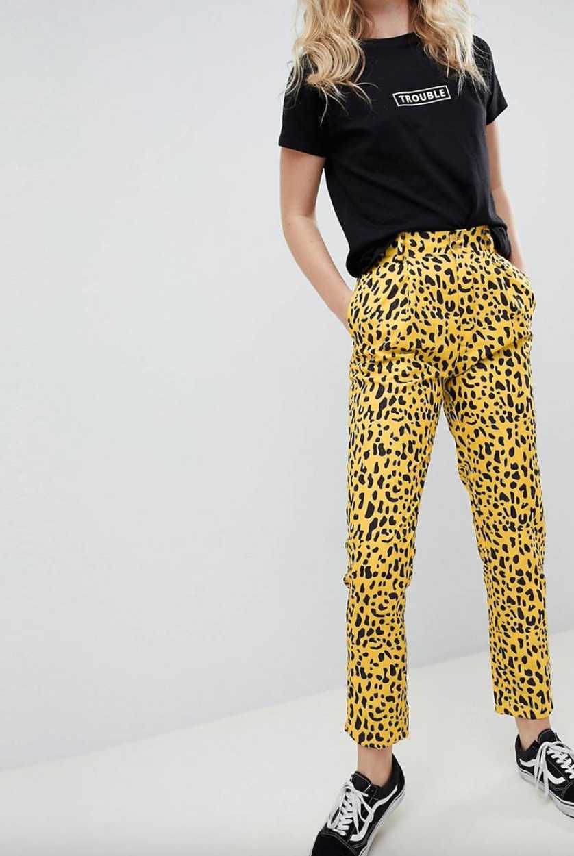 Классні штани леопардові asos