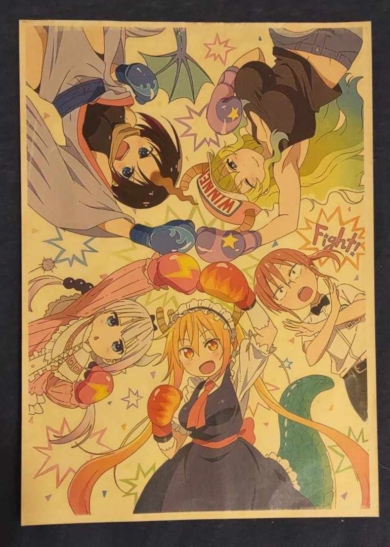 . plakaty z anime