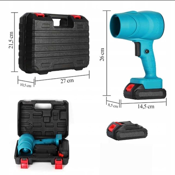 Mini turbo dmuchawa do Baterii Makita 18V bezszczotkowy silnik komplet