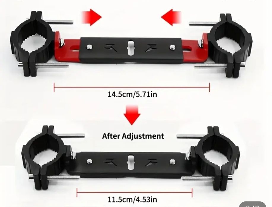 Мото Фара 18w, кріплення мото фари