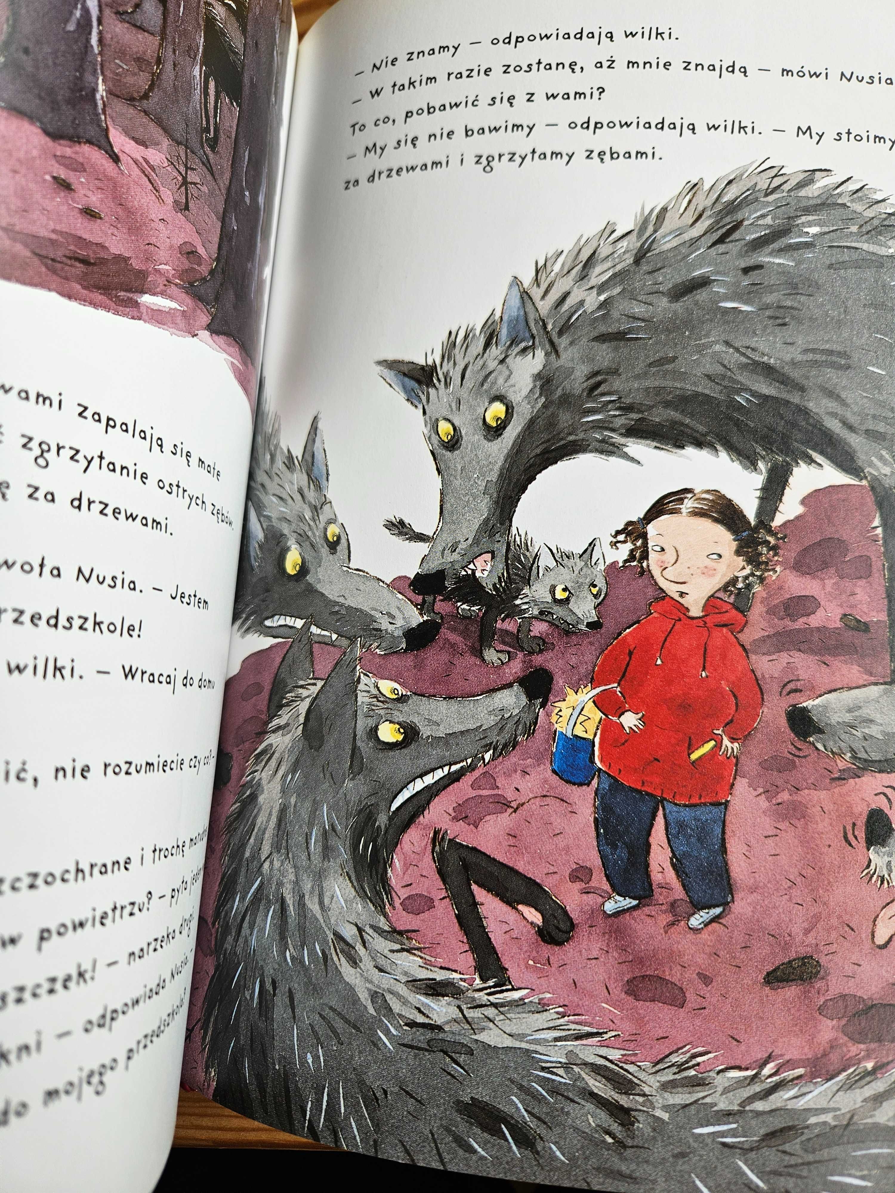 "Nusia i wilki" Pija Lindenbaum