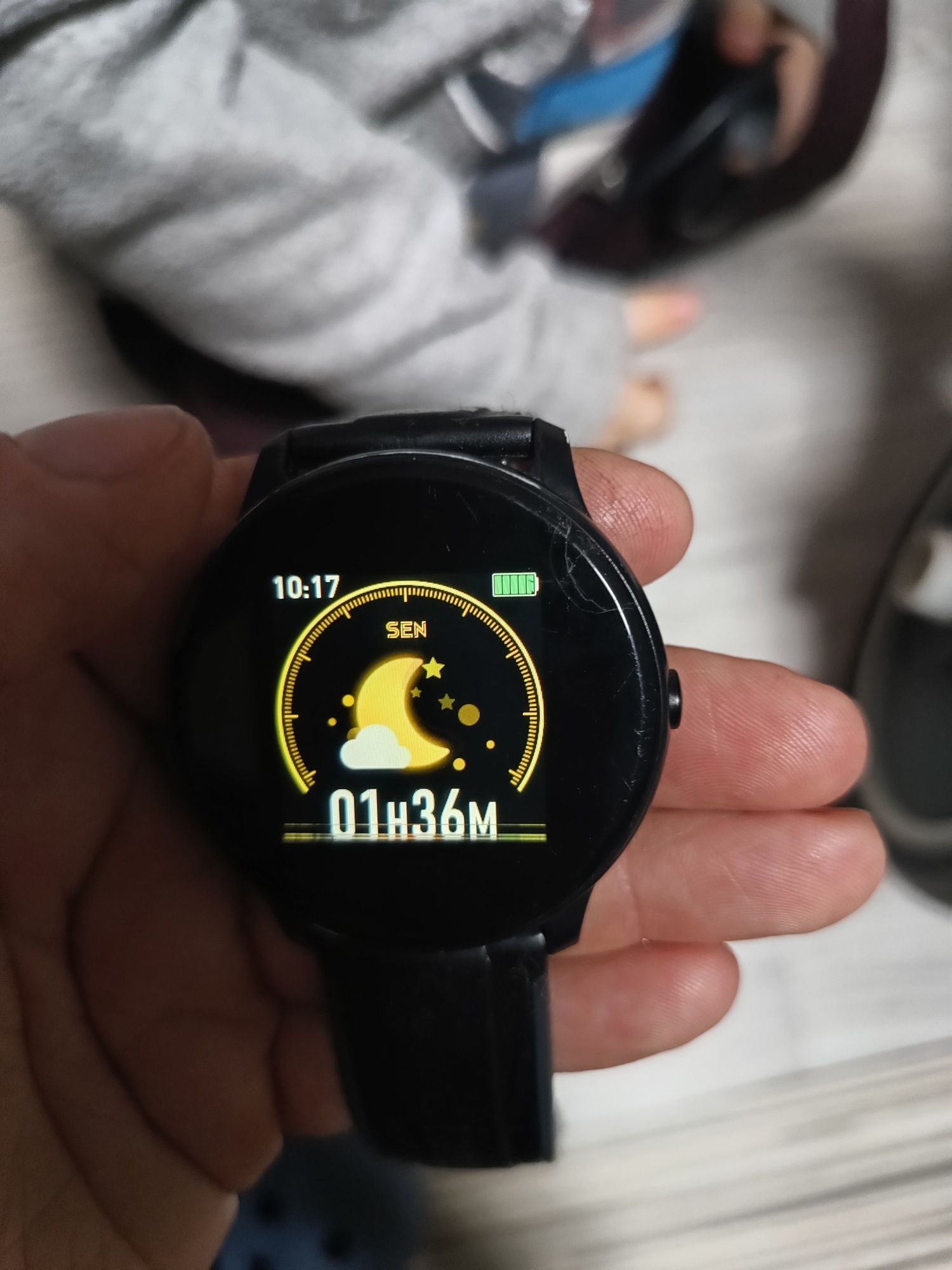 Smartwatch MaxCom FW32 czarny męski